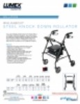 Product Sheet - Walkabout Steel Knock Down Rollator